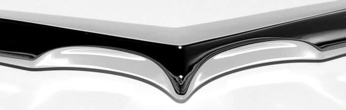 1956 Chevrolet Hood & Trunk Vee (Chrome) - Image 4