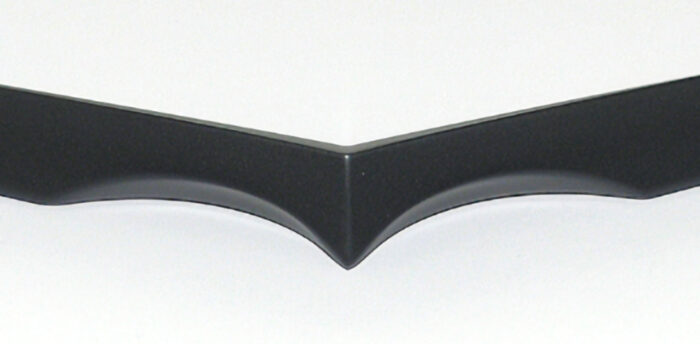 1957 Chevrolet Hood & Trunk Vee (Matt Black) - Image 4
