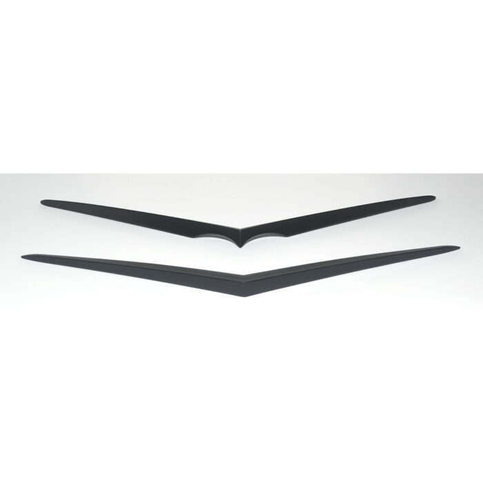 1957 Chevrolet Hood & Trunk Vee (Matt Black)