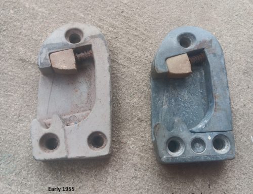 1955 Chevrolet First & Second Version Door Strikers and Latches